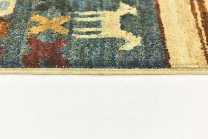 6' 8 x 9' 7 Hand Knotted Modern Ziegler Rug