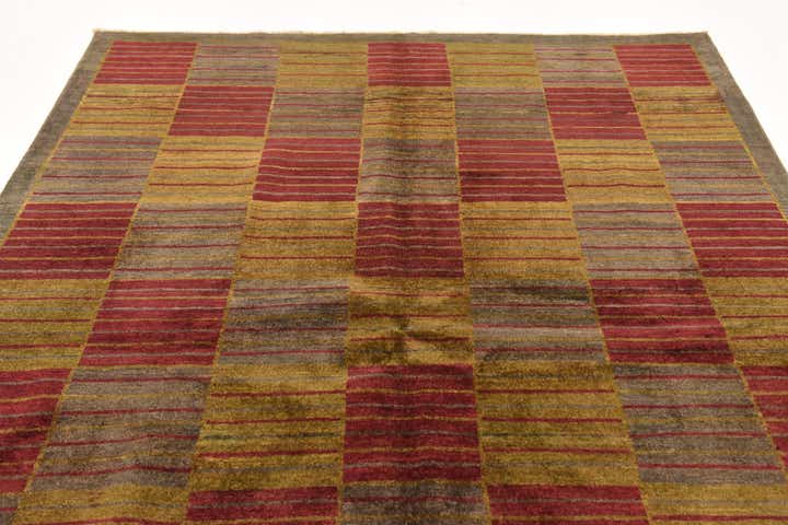 5' 8 x 7' 10 Hand Knotted Modern Ziegler Rug