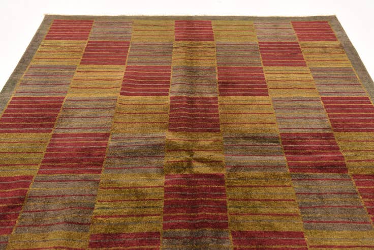 Detail image of 5' 8 x 7' 10 Hand Knotted Modern Ziegler Rug