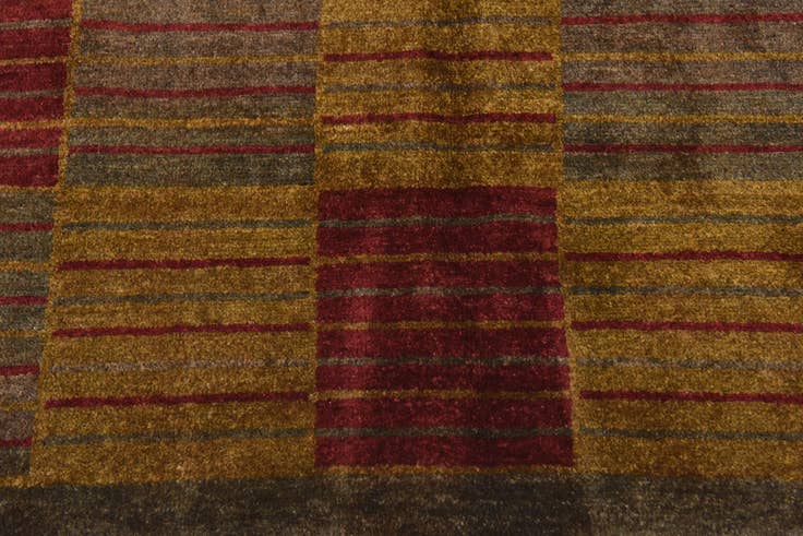 Detail image of 5' 8 x 7' 10 Hand Knotted Modern Ziegler Rug