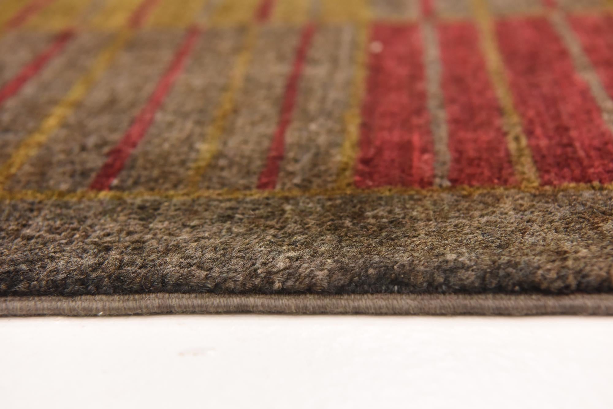 5' 8 x 7' 10 Hand Knotted Modern Ziegler Rug