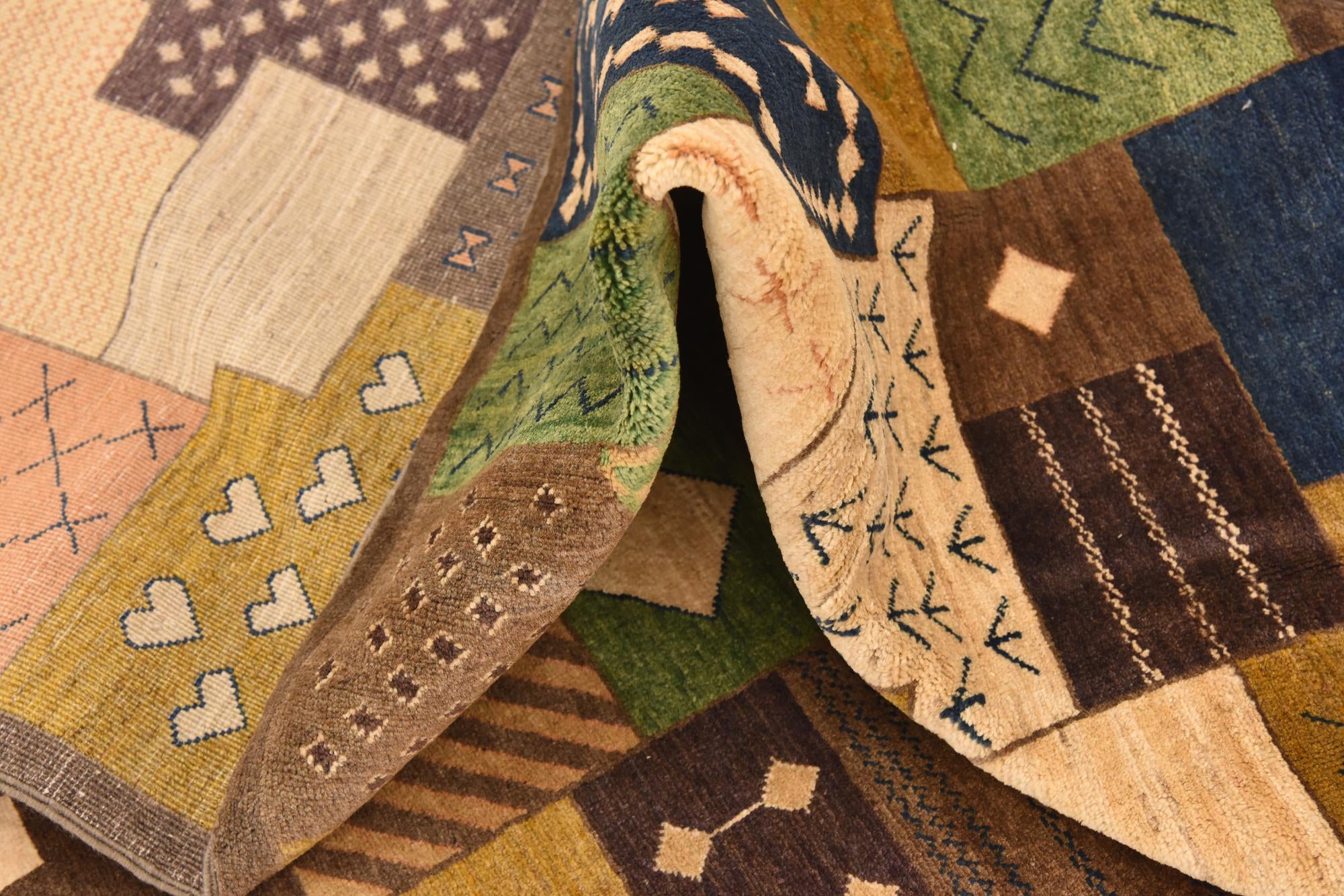 6' 5 x 9' 6 Hand Knotted Modern Ziegler Rug