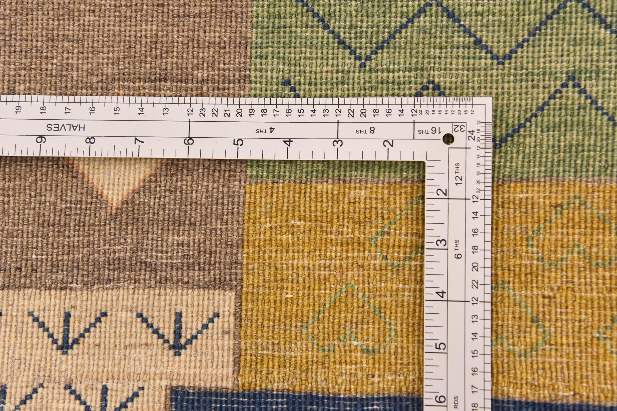 6' 5 x 9' 6 Hand Knotted Modern Ziegler Rug