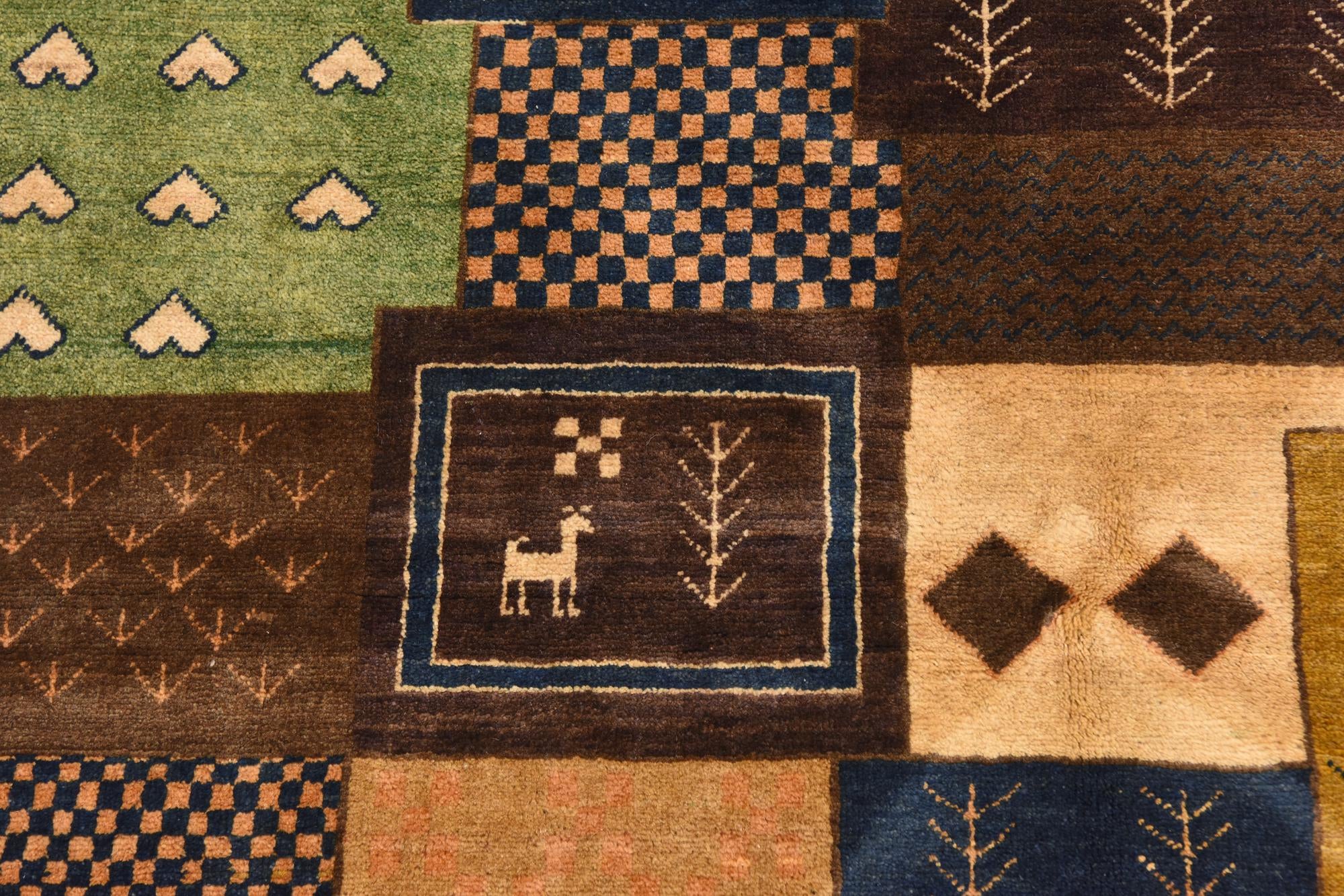 6' 5 x 9' 6 Hand Knotted Modern Ziegler Rug