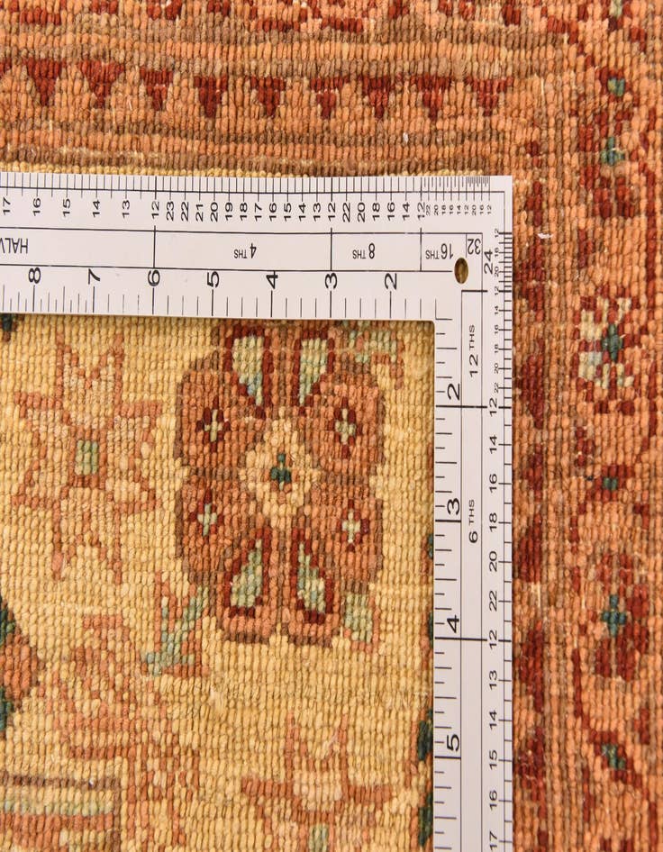 Detail image of 4' 10 x 6' 7  Hand Knotted Modern Ziegler Rug