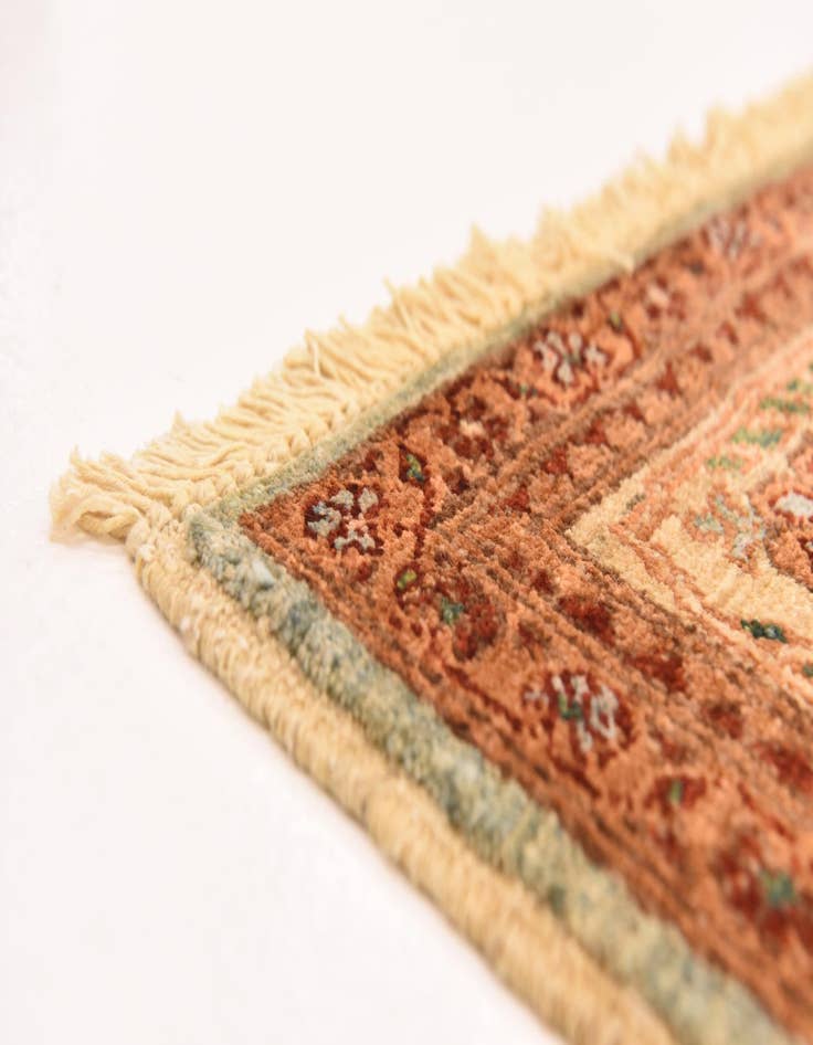 Detail image of 4' 10 x 6' 7  Hand Knotted Modern Ziegler Rug