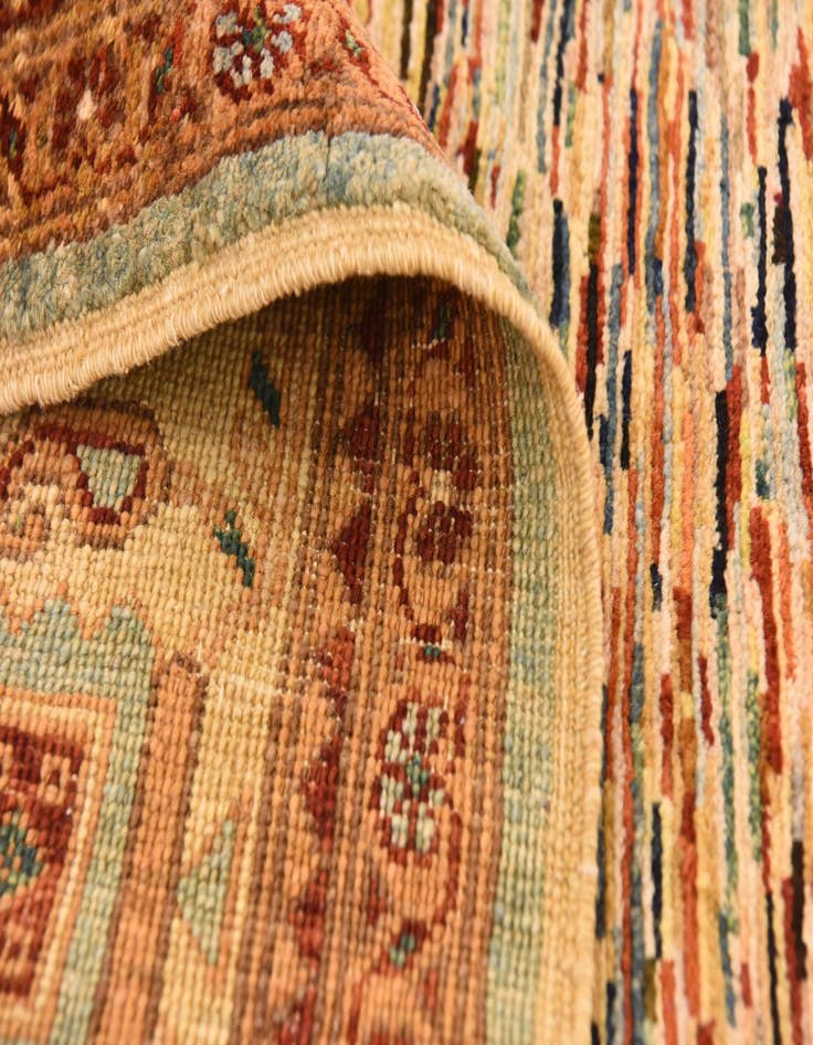 Detail image of 4' 10 x 6' 7  Hand Knotted Modern Ziegler Rug