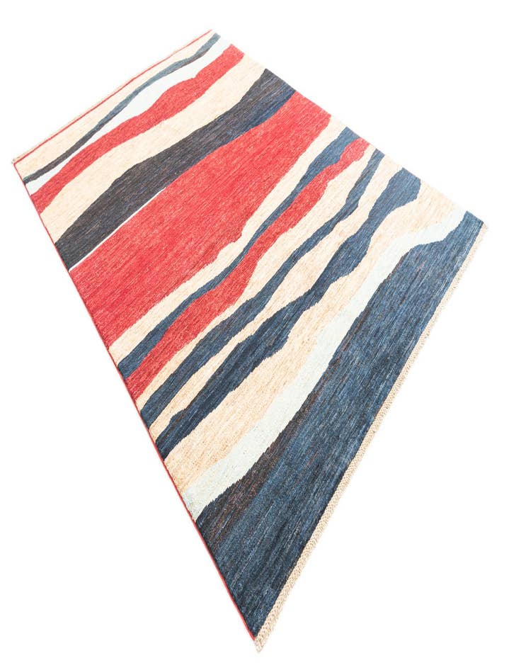 Detail image of 5' 7 x 7' 11  Hand Knotted Modern Ziegler Rug