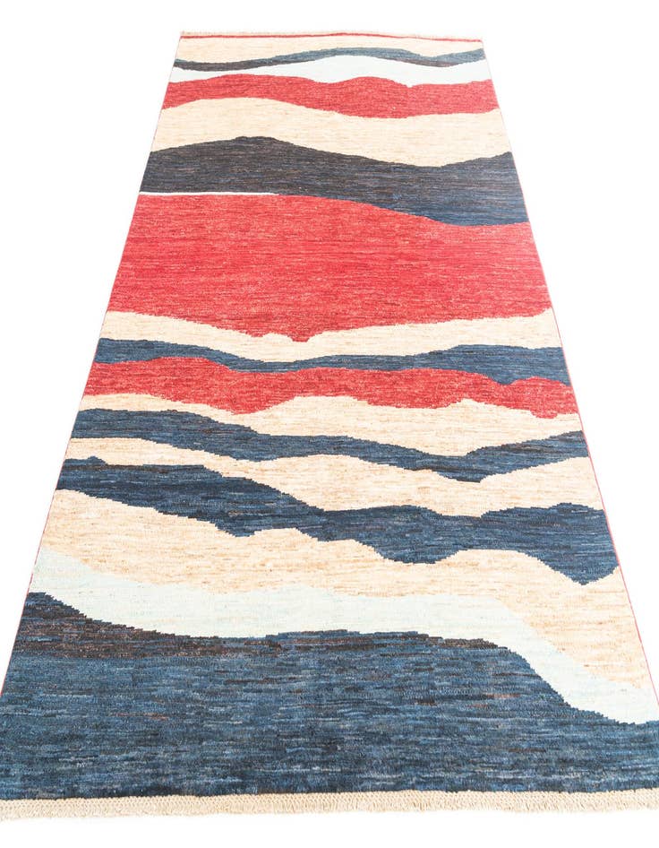 Detail image of 5' 7 x 7' 11  Hand Knotted Modern Ziegler Rug