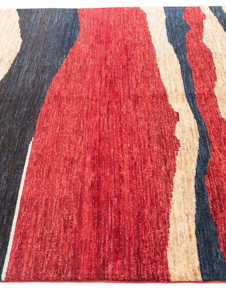 Detail image of 5' 7 x 7' 11  Hand Knotted Modern Ziegler Rug