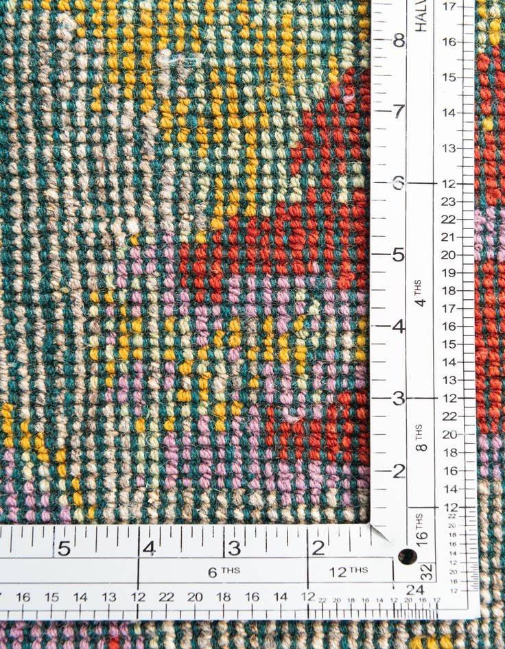 Detail image of 6' 8 x 9' 6  Hand Knotted Modern Ziegler Rug