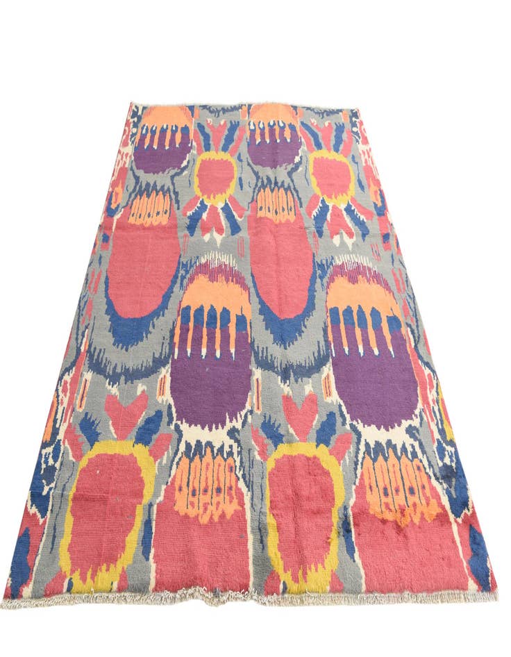 Detail image of 6' 3 x 8' 3  Hand Knotted Modern Ziegler Wool Rug