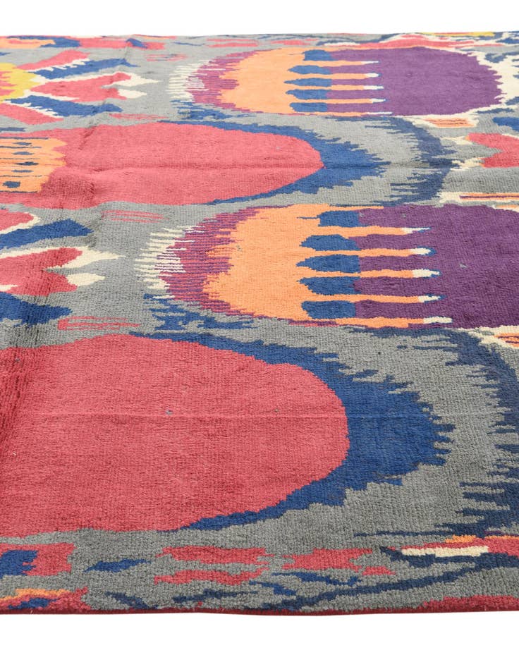 Detail image of 6' 3 x 8' 3  Hand Knotted Modern Ziegler Wool Rug