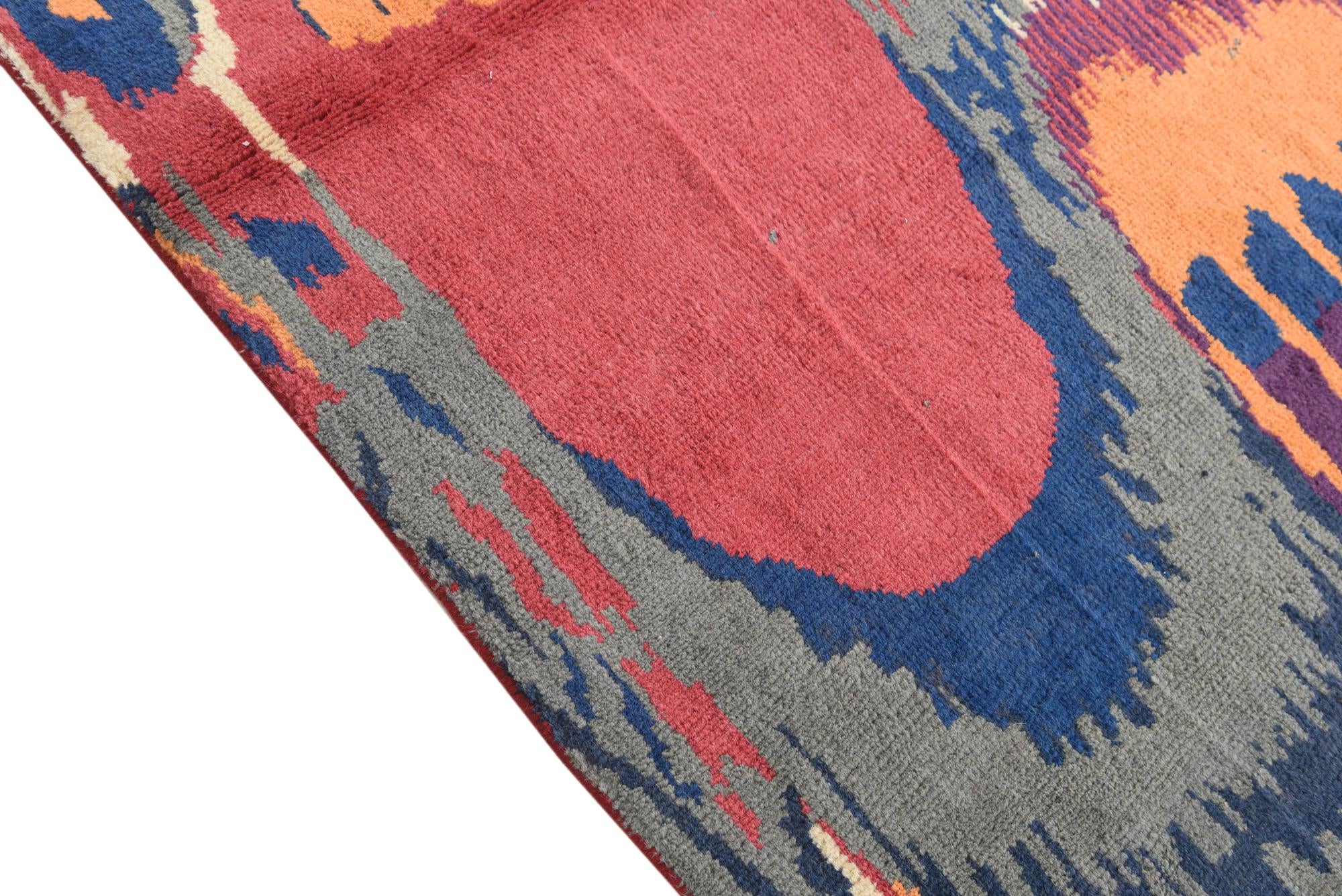 6' 3 x 8' 3 Hand Knotted Modern Ziegler Wool Rug