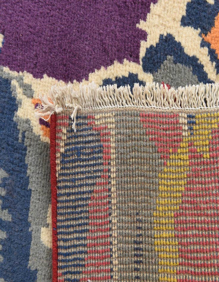 Detail image of 6' 3 x 8' 3  Hand Knotted Modern Ziegler Wool Rug