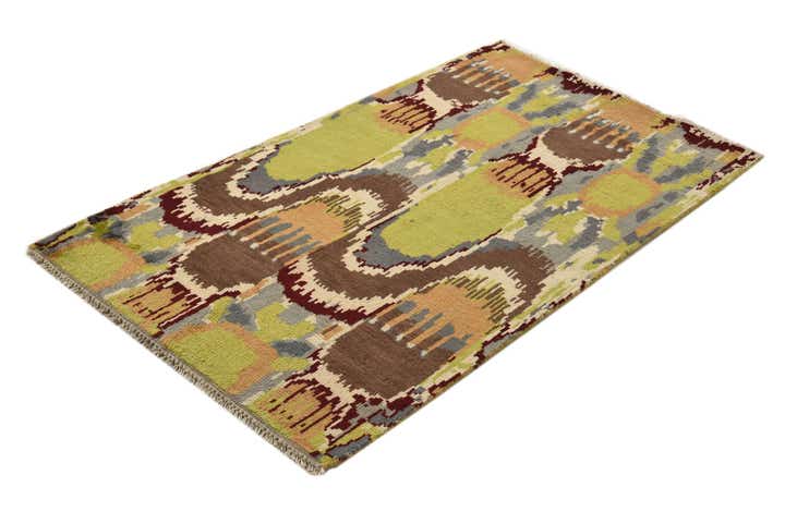 2' 10 x 5' 1 Hand Knotted Modern Ziegler Rug