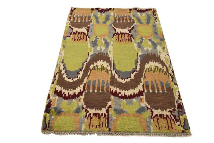 2' 10 x 5' 1 Hand Knotted Modern Ziegler Rug