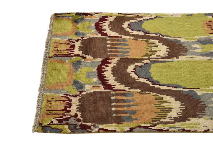 2' 10 x 5' 1 Hand Knotted Modern Ziegler Rug