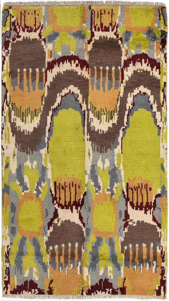 2' 10 x 5' 1 Hand Knotted Modern Ziegler Rug