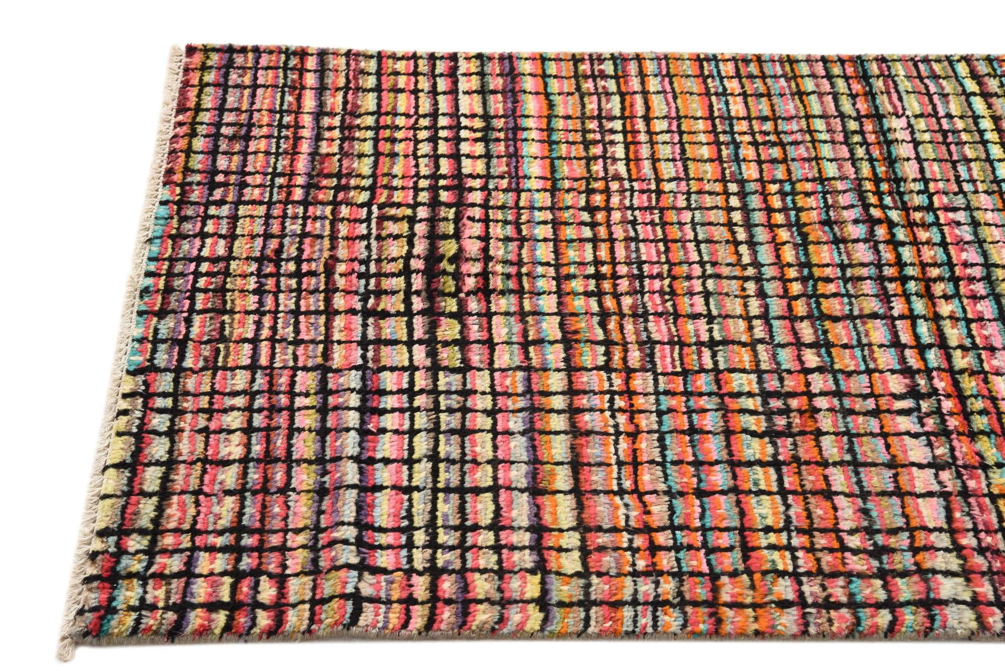 3' x 5' 4 Hand Knotted Modern Ziegler Rug