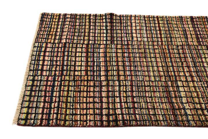 2' 8 x 4' 2 Hand Knotted Modern Ziegler Rug