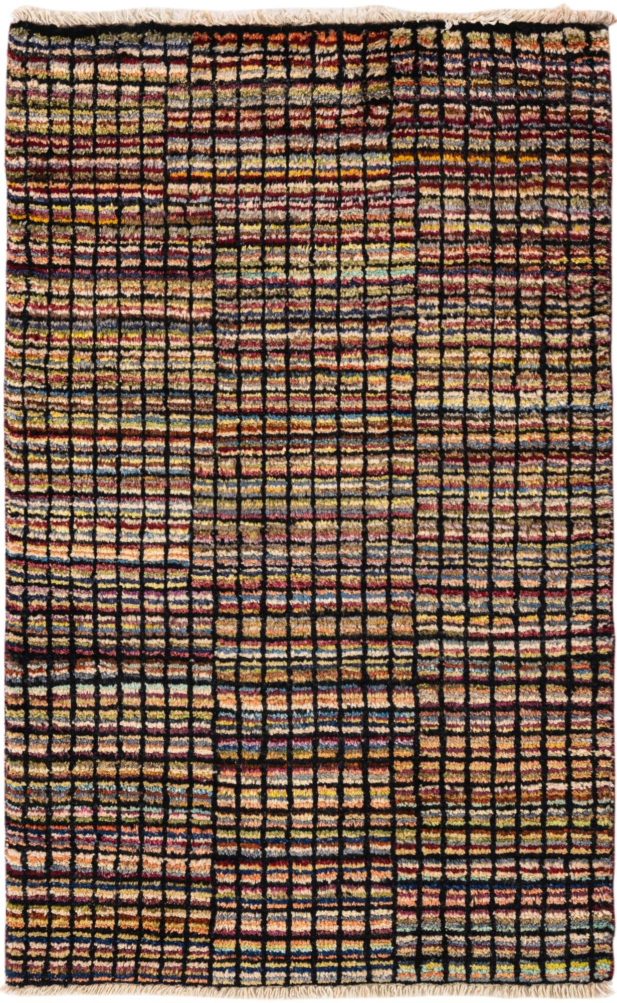 2' 8 x 4' 2 Hand Knotted Modern Ziegler Rug