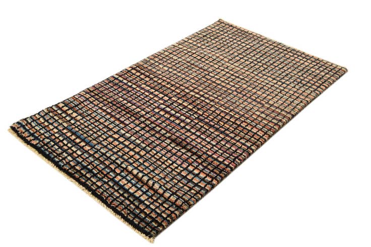 Detail image of 3' x 5' 4 Hand Knotted Modern Ziegler Rug