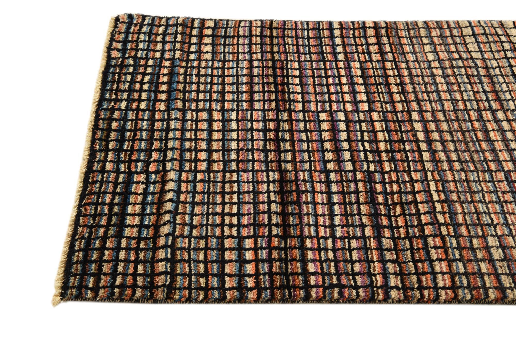 3' x 5' 4 Hand Knotted Modern Ziegler Rug