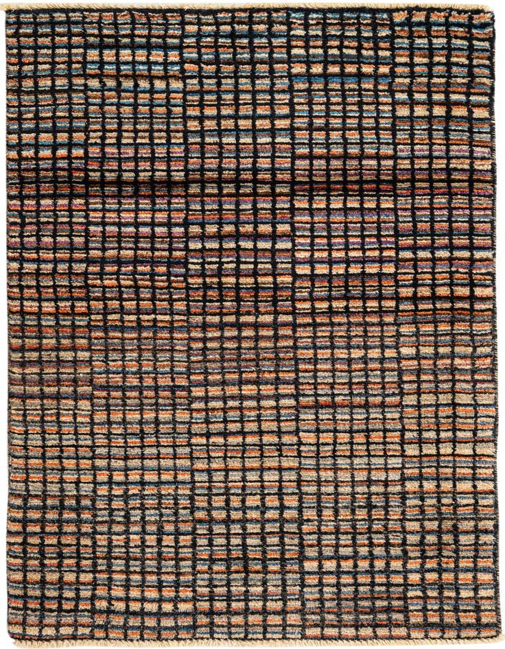 Detail image of 3' x 5' 4 Hand Knotted Modern Ziegler Rug