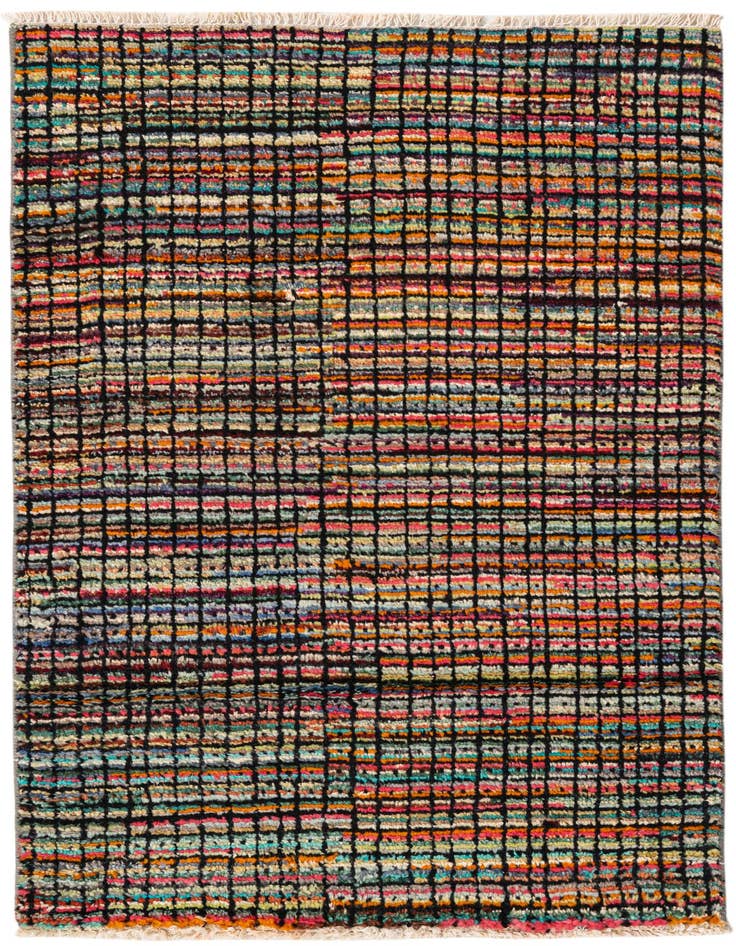 Detail image of 3' x 5' 1 Hand Knotted Modern Ziegler Rug