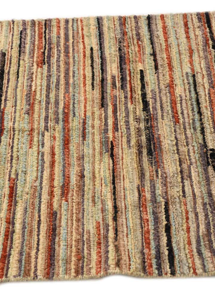2' 5 x 4' Hand Knotted Modern Ziegler Rug