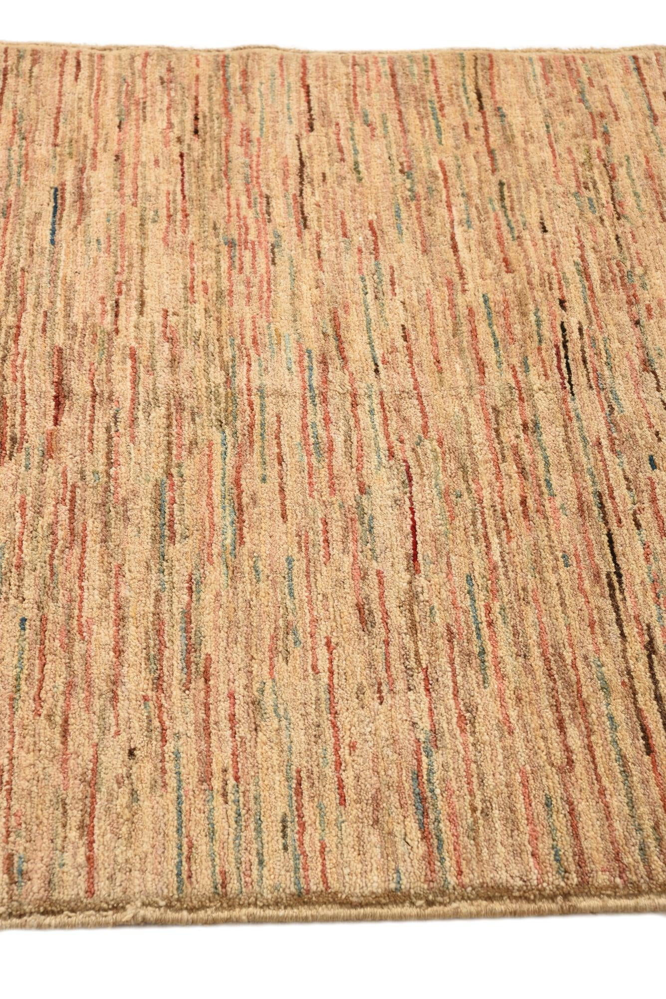 3' 2 x 4' 9 Hand Knotted Modern Ziegler Rug