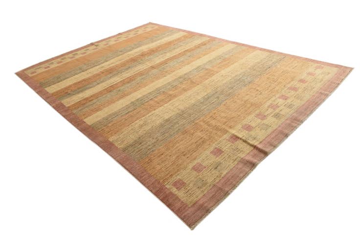 Detail image of 8' 3 x 11' 7 Hand Knotted Modern Ziegler Rug