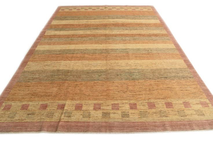 Detail image of 8' 3 x 11' 7 Hand Knotted Modern Ziegler Rug