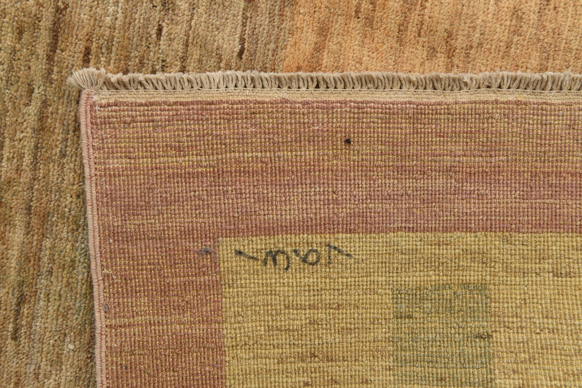 8' 3 x 11' 7 Hand Knotted Modern Ziegler Rug