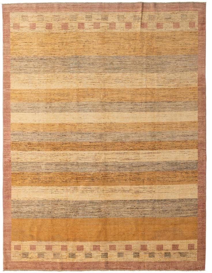 Detail image of 8' 3 x 11' 7 Hand Knotted Modern Ziegler Rug