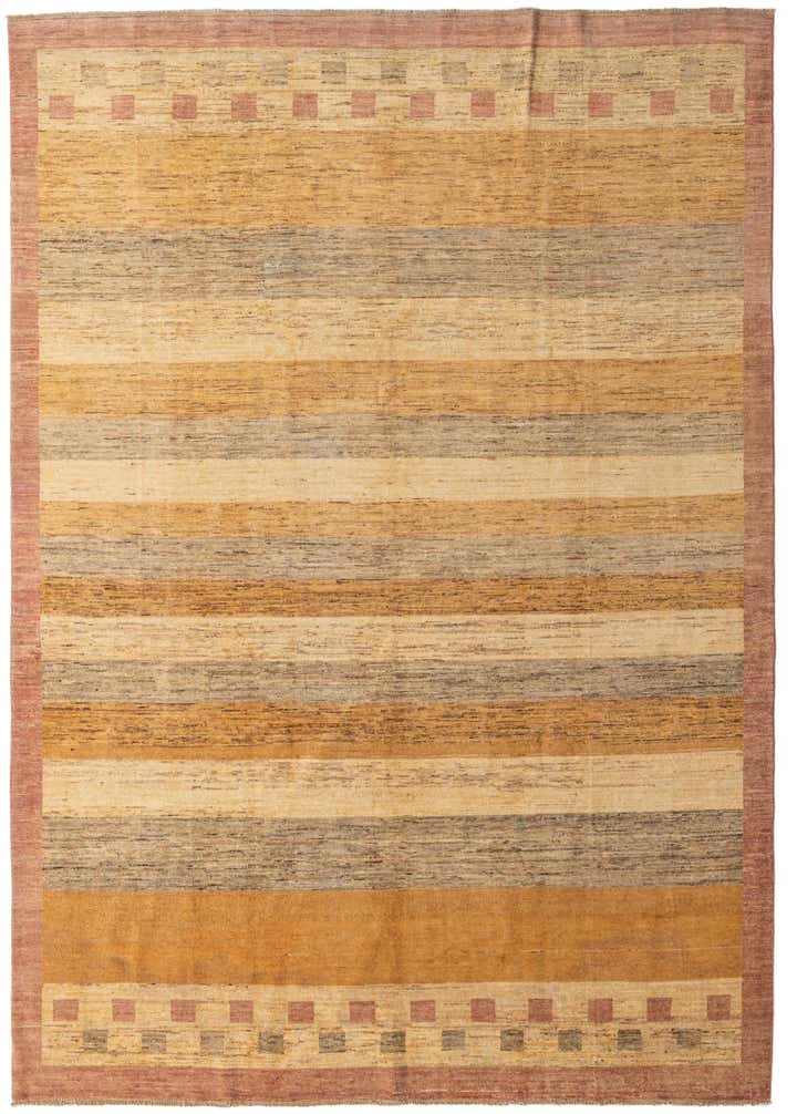 8' 3 x 11' 7 Hand Knotted Modern Ziegler Rug