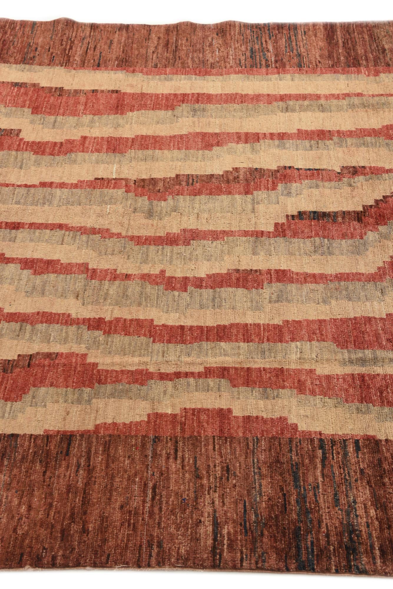 5' 5 x 7' 5 Hand Knotted Modern Ziegler Rug