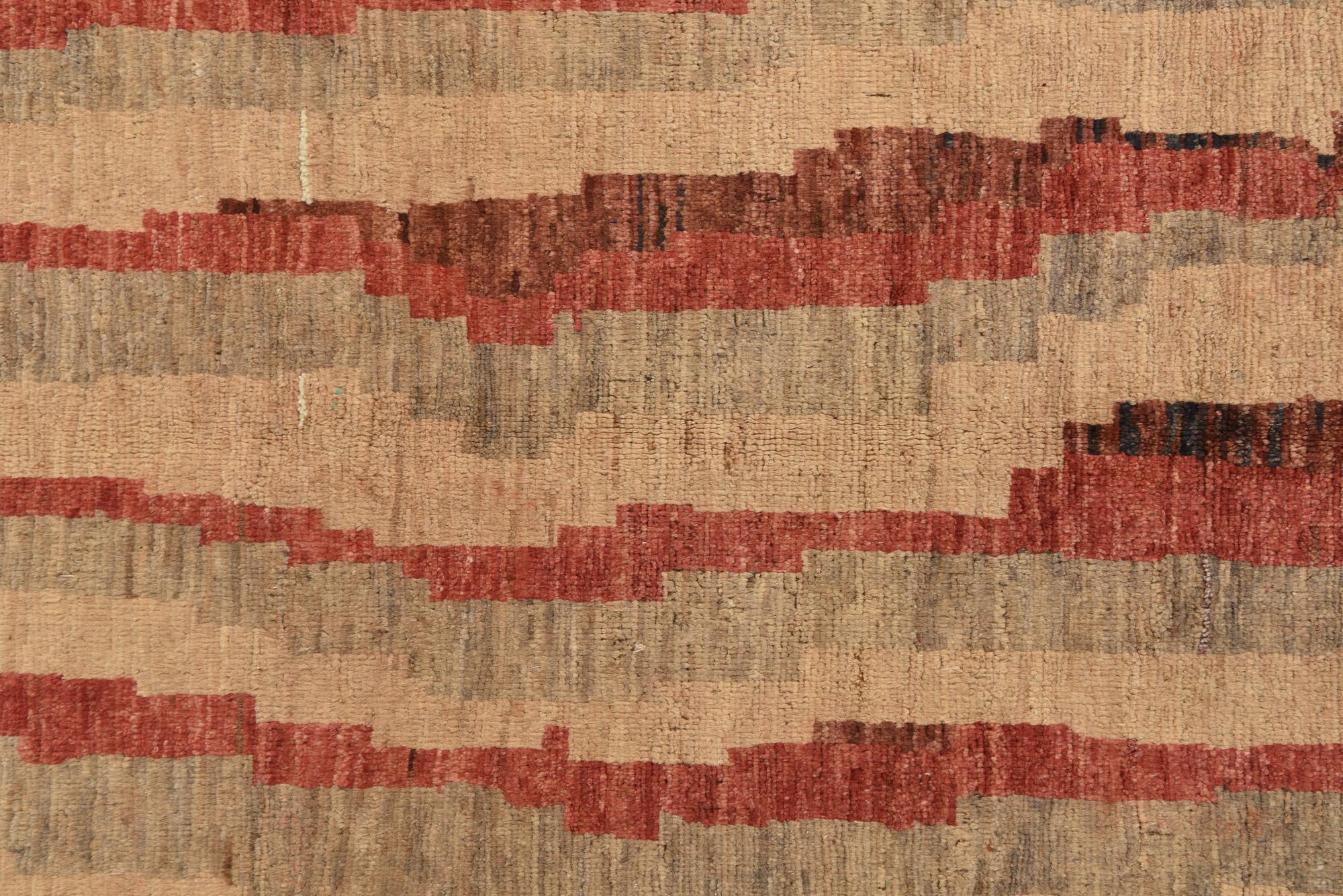 5' 5 x 7' 5 Hand Knotted Modern Ziegler Rug