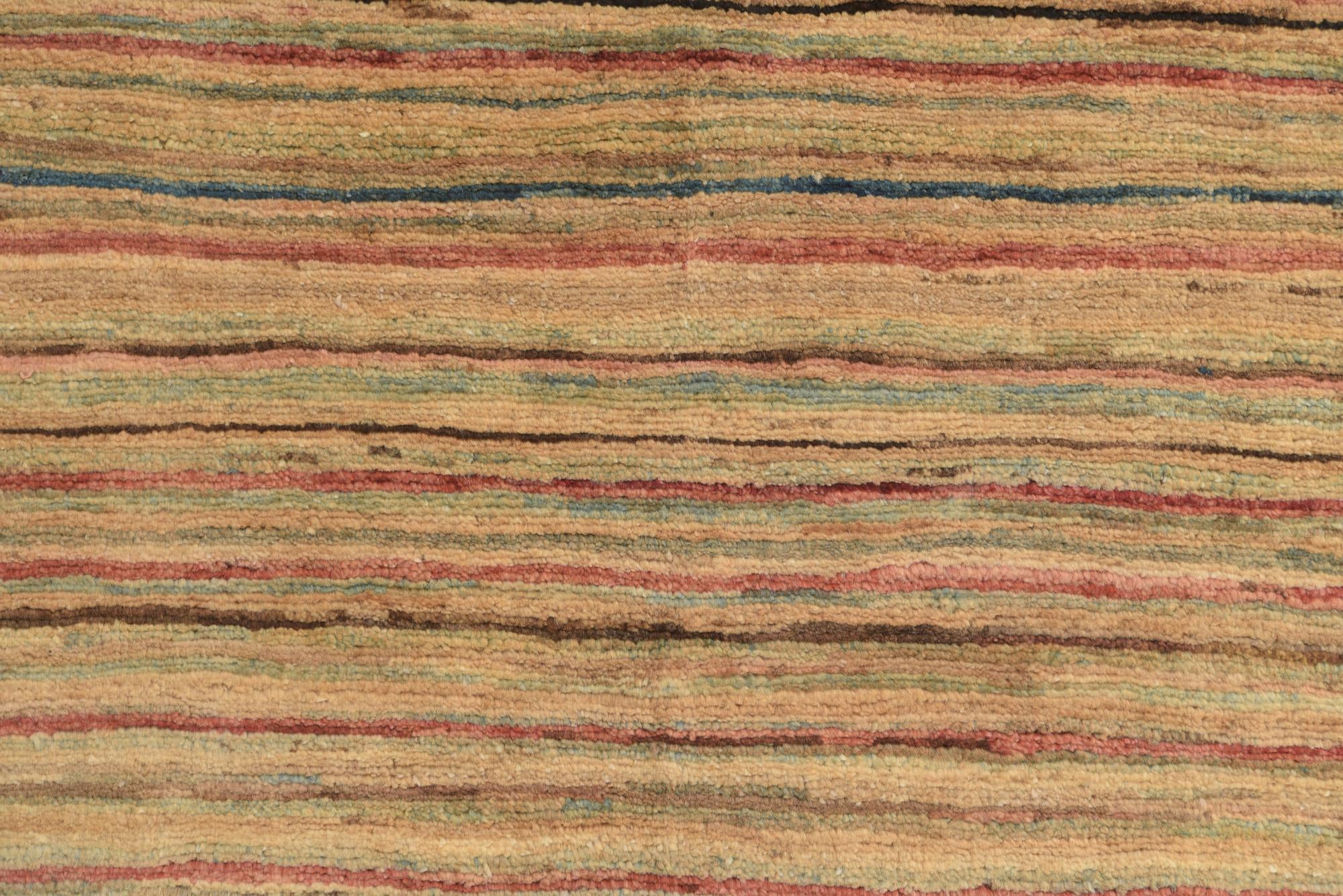 3' 2 x 4' 10 Hand Knotted Modern Ziegler Rug