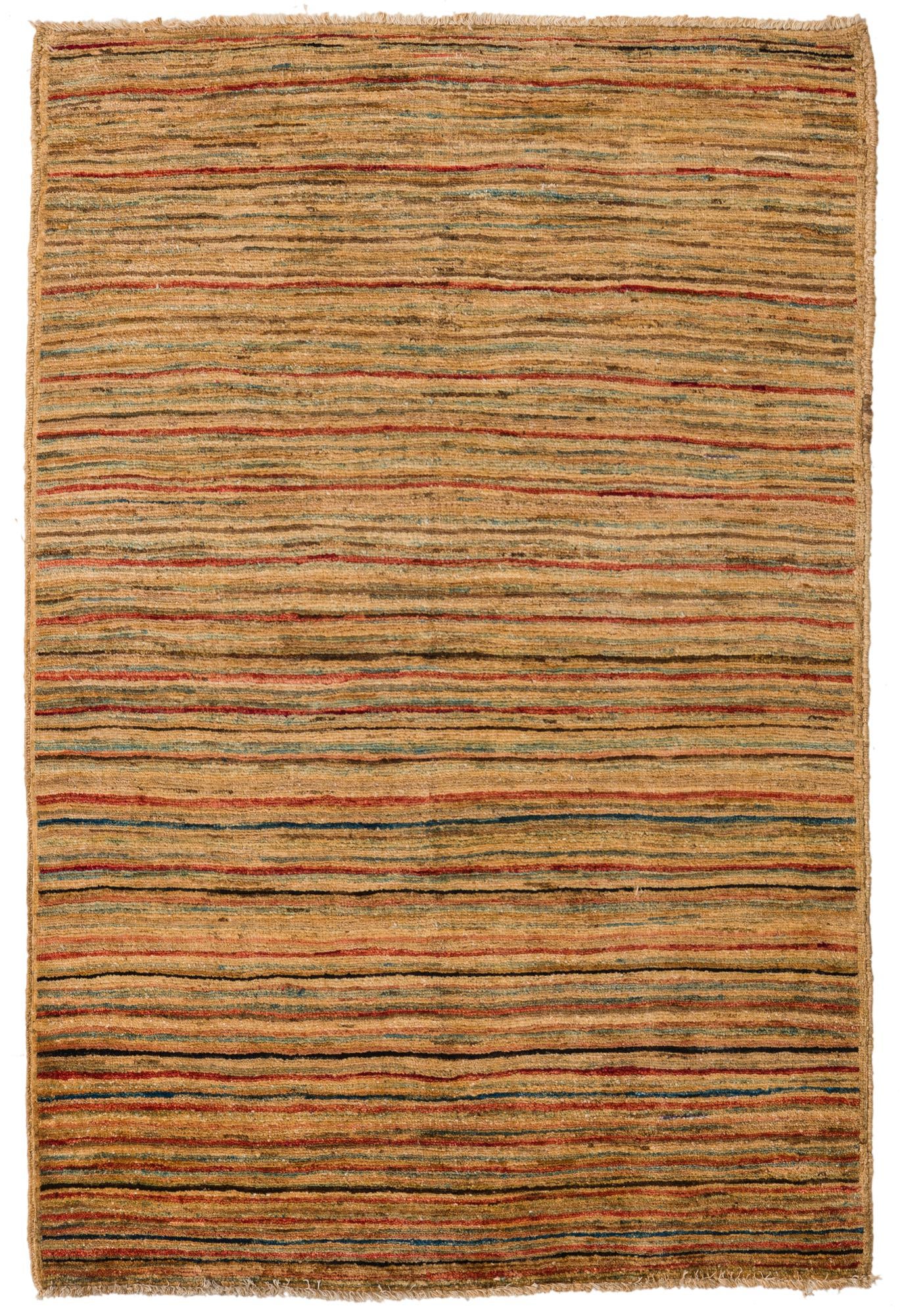 3' 2 x 4' 10 Hand Knotted Modern Ziegler Rug
