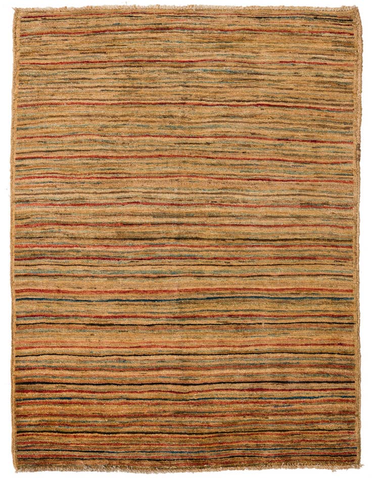 Detail image of 3' 2 x 4' 10 Hand Knotted Modern Ziegler Rug