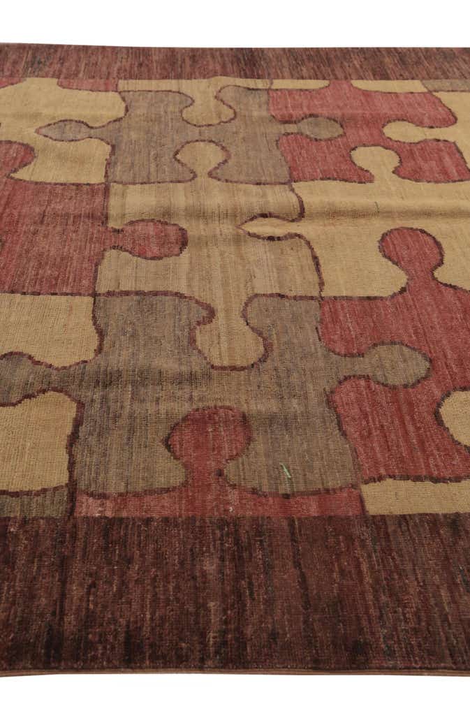 5' 6 x 7' 3 Hand Knotted Modern Ziegler Rug