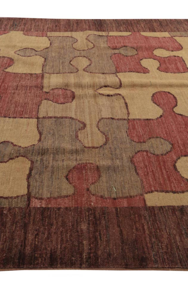 Detail image of 5' 6 x 7' 3 Hand Knotted Modern Ziegler Rug