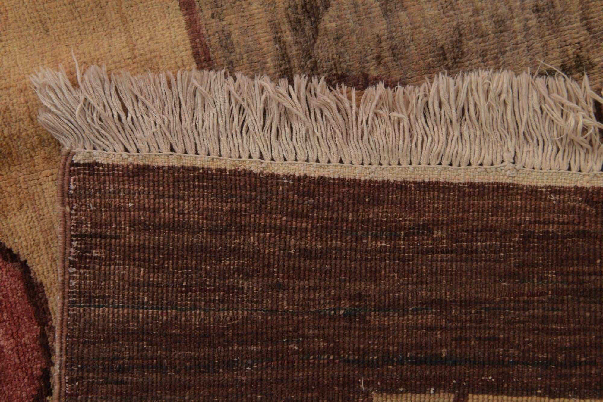 5' 6 x 7' 3 Hand Knotted Modern Ziegler Rug