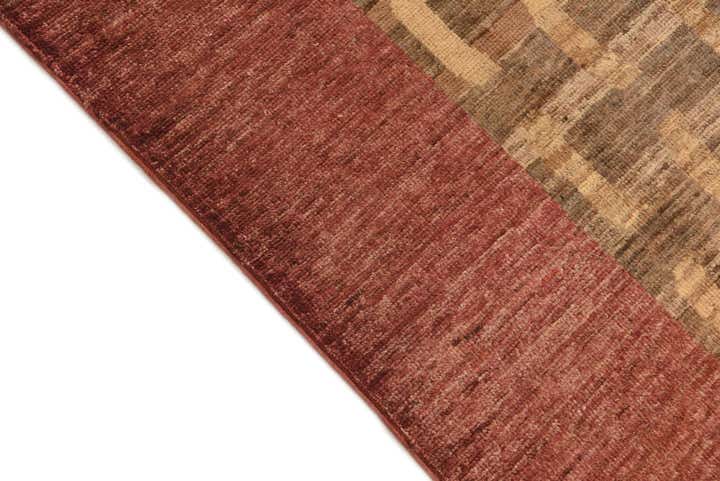 3' 9 x 5' 9 Hand Knotted Modern Ziegler Rug
