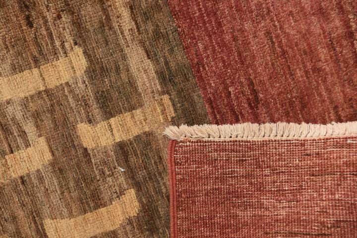 3' 9 x 5' 9 Hand Knotted Modern Ziegler Rug