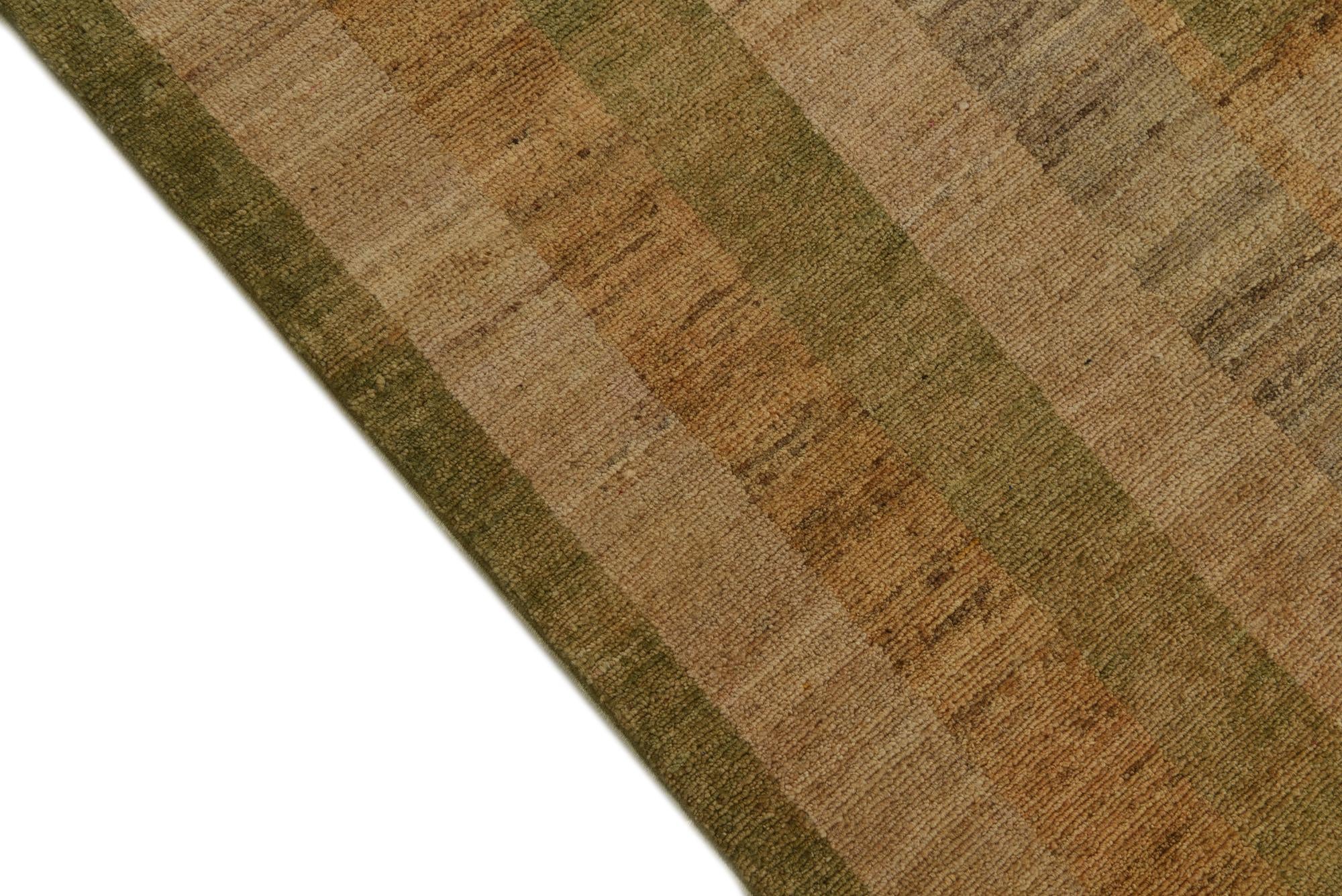4' x 6' Hand Knotted Modern Ziegler Rug