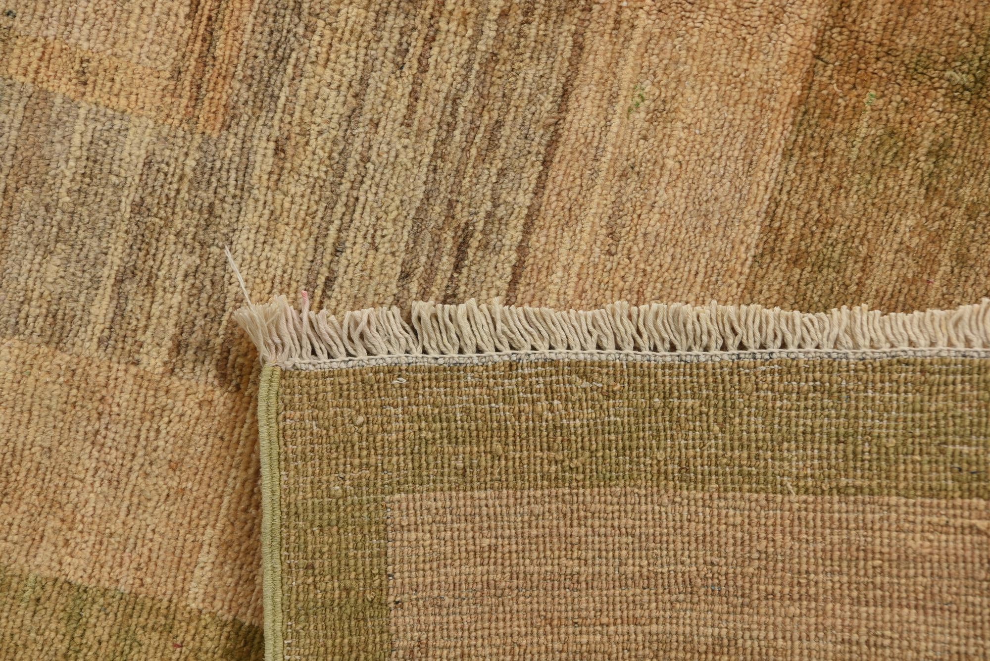 4' x 6' Hand Knotted Modern Ziegler Rug