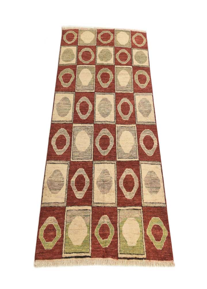 3' 9 x 5' 6 Hand Knotted Modern Ziegler Rug